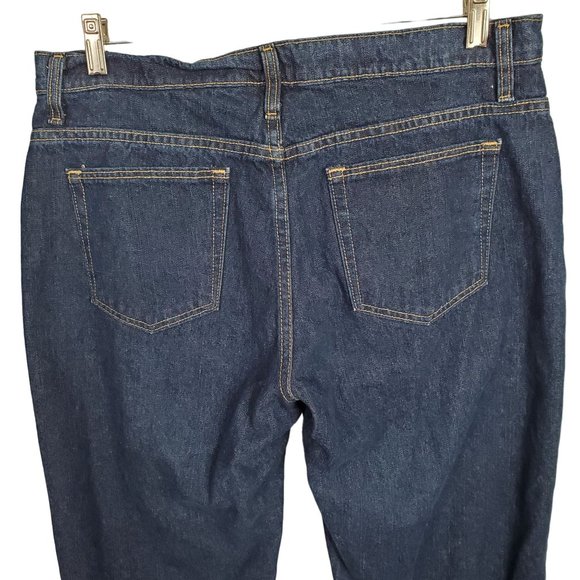 Cabela's Womens Size 12 Short Jeans Plaid Flannel Lined Denim - Picture 9 of 13